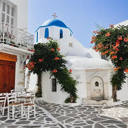 Luxury Naxos Deluxe Triple 150m From St George * Naxos City