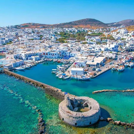 Luxury Naxos Deluxe Triple 150m From St George Naxos City